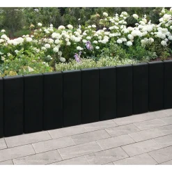 Diephaus Rechteckpalisade Anthrazit 120 x 20 x 8 cm