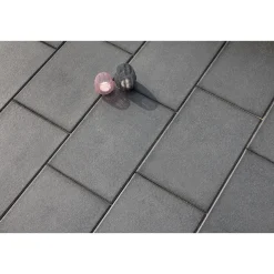 Diephaus Terrassenplatte Schwarz-Basalt 60 x 40 x 4 cm