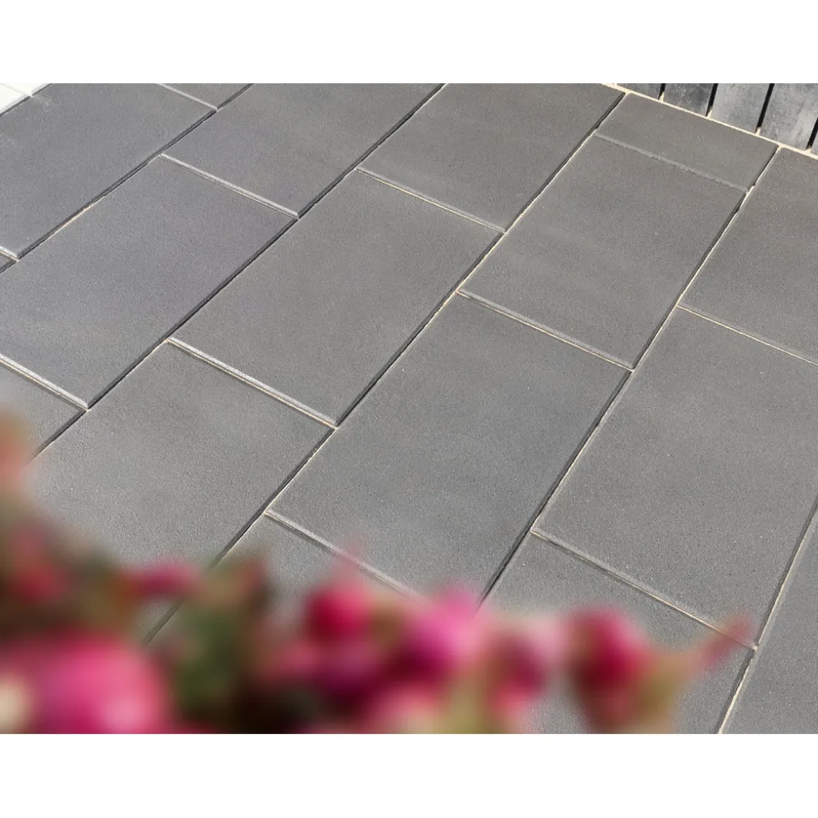 Diephaus Terrassenplatte Schwarz-Basalt 60 x 40 x 4 cm