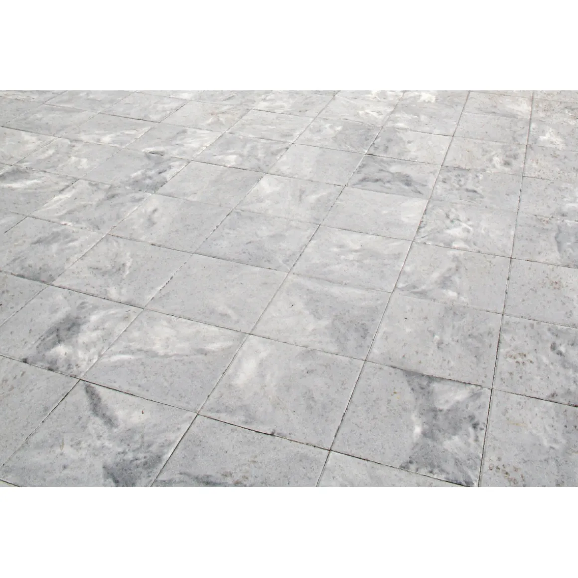 Diephaus Terrassenplatte Weiss-Schwarz 40 x 40 x 4 cm