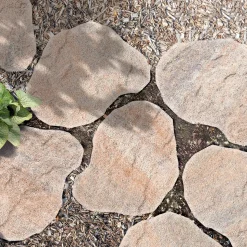 Diephaus Trittstein No. 1 Step muschelkalk ca. 48 x 36 x 3 cm