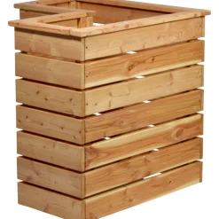 dobar Eck-Hochbeet 78 x 73 x 78 cm beige