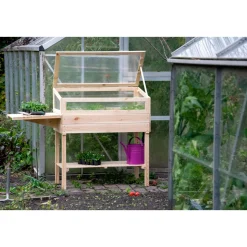 dobar Hochbeet beige 150 x 107 x 50 cm