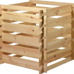 dobar Holz-KomposterStecki 78 x 78 x 78 cm Kiefer natur