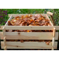 dobar Holz-KomposterStecki 78 x 78 x 78 cm Kiefer natur