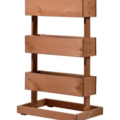 dobar Vertikalbeet 49,5 x 78 x 30 cm braun