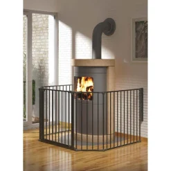 Dolle OfenschutzgitterBen schwarz Breite 278 cm