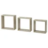 Dolle Regalset Frame 3-teilig beige