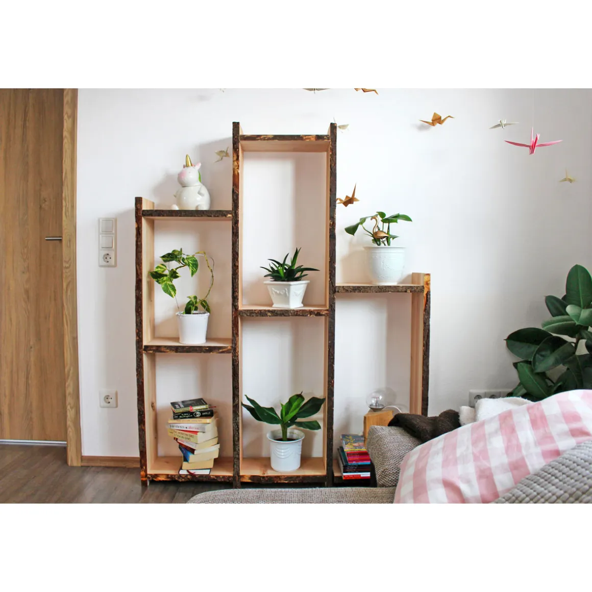 Douglasie-Massivholzbrett unbesäumt ca 120 x 26-30 cm