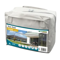 Dreieck-Segel Cannes 3 x 3 x 3 m grey