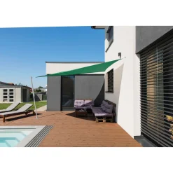 Dreieck-Segel Capri 5 x 5 x 5 m olive