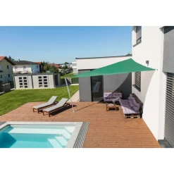 Dreieck-Segel Capri 5 x 5 x 5 m olive