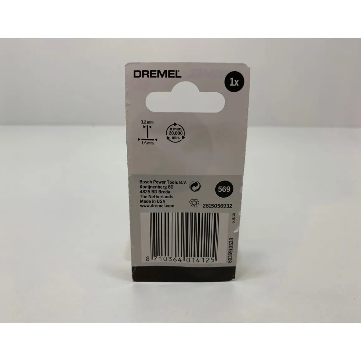 Dremel Fugenfräsmesser 1,6 mm