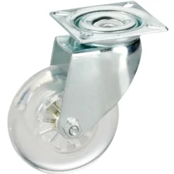 Dörner + Helmer Design-Lenkrolle mit Polyurethan-Rad 50 x 20 mm