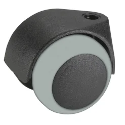 Dörner + Helmer Doppelrolle für empfindliche Böden mit Rückenloch 50 mm