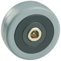 Dörner + Helmer Ersatz-Gummirad mit Kugellager 75 x 25 mm