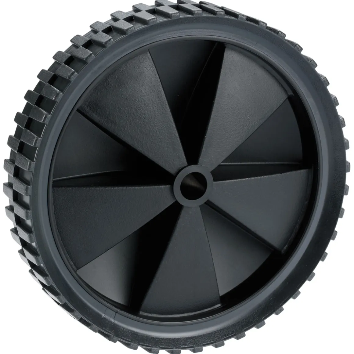 Dörner + Helmer Ersatzrad mit Kunststofffelge Gleitlager und Stollenprofil 150 x 30 mm