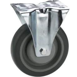 Dörner + Helmer Transportgeräte-Bockrolle mit Fadenschutz 100 x 32 mm verzinkt