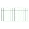 Durabil Doppelstab Gittermatte-Zaunsystem 200 x 100 cm grün