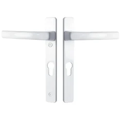 Durabil Drücker-Drücker-Griffgarnitur 8-72 mm weiß