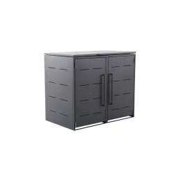 Durabil Metall-Mülltonnenbox Design für 2 x 240l