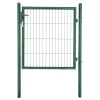 Durabil Einzeltor Einstab-Gittermatte Breite 100 cm Höhe 100 cm Pfostenhöhe 150 cm