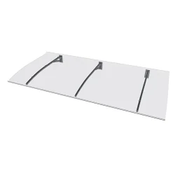 Durabil Pultvordach Typ PT Secco 200 x 90 x 22 cm
