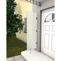 Durabil Seitenblende HD VSG gefrostet 60 x 180 cm