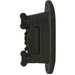 Eck- und Streckenisolator Profi schwarz für 40 mm 6 Stück
