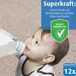 Eckenschutz transparent 12 Stück