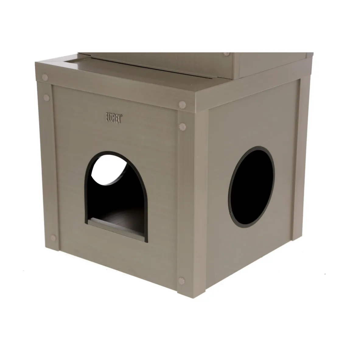 ECO-Katzenspielhaus Alex 42 x 42 x 152,5 cm