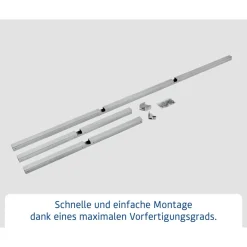 EcoStar Aluminium-Unterkonstruktion für Fußböden GH2 Typ1