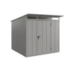 EcoStar Gerätehaus Elegant-PTyp 2RAL9007 1 flg