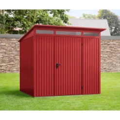 EcoStar Gerätehaus Trend-PTyp 2RAL3004 1 flg