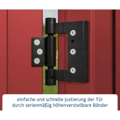 EcoStar Gerätehaus Trend-PTyp 1RAL3004 1 flg