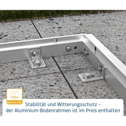 EcoStar Gerätehaus Trend-STyp 1RAL5014 1 flg