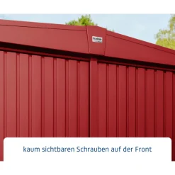 EcoStar Gerätehaus Trend-STyp 2RAL3004 1 flg