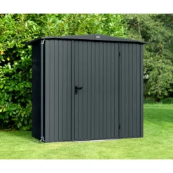 EcoStar Gerätehaus Trend-STyp 1RAL7016 1 flg