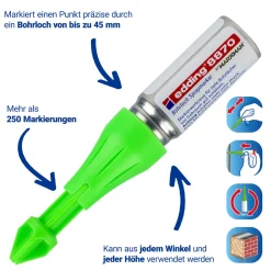 Edding Spraymarker Bohrloch e-8870/1 neongrün