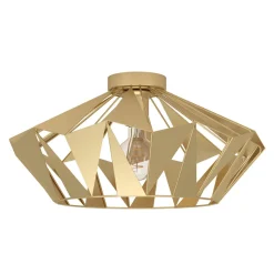 Eglo LED Deckenleuchte Carlton goldfarben