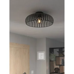 Eglo LED Deckenleuchte Mogano 3 schwarz