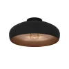 Eglo LED Deckenleuchte Mogano schwarz/kupfer