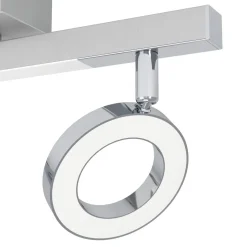 Eglo LED Spot Cardillo 3-flammig schwarz/messing