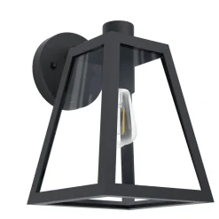 Eglo Außenwandleuchte Mirandola schwarz