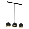 Eglo Hängeleuchte Camastra 3er schwarz
