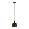 Eglo Hängeleuchte Roccaforte Durchmesser 17 cm schwarz