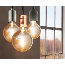 Eglo Hängeleuchte Yorth kupfer