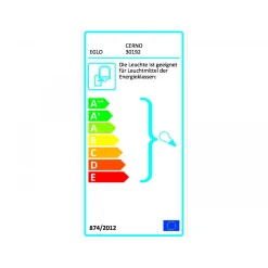 Eglo LED-Außenwandleuchte Cerno mit Bewegungsmelder