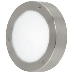 Eglo LED-Außenwandleuchte Vento silber