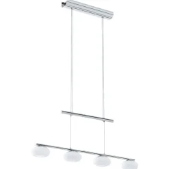 Eglo LED-Hängeleuchte Aleandro silber